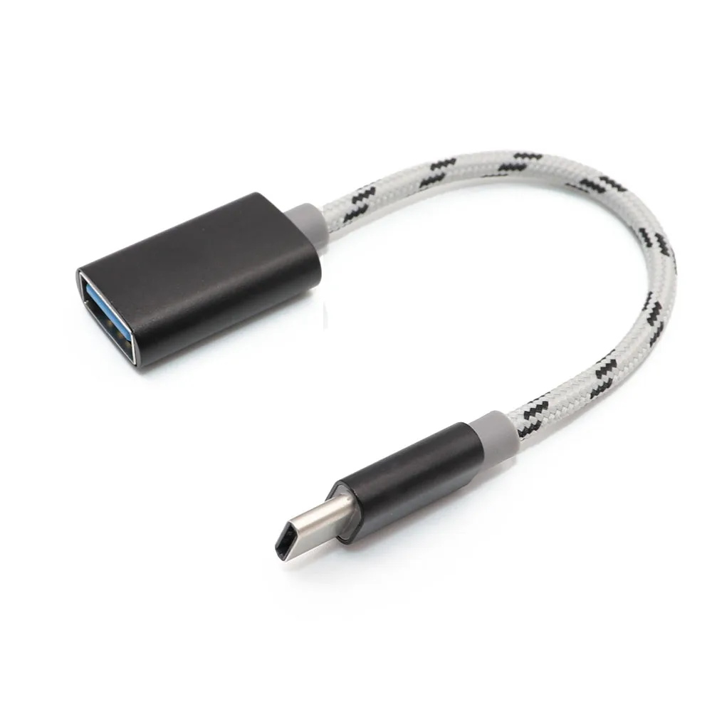 TingDong type-C OTG адаптер usb-кабель 3,1 type C штекер для USB 3,0 A Женский OTG кабель для передачи данных адаптер 15 см