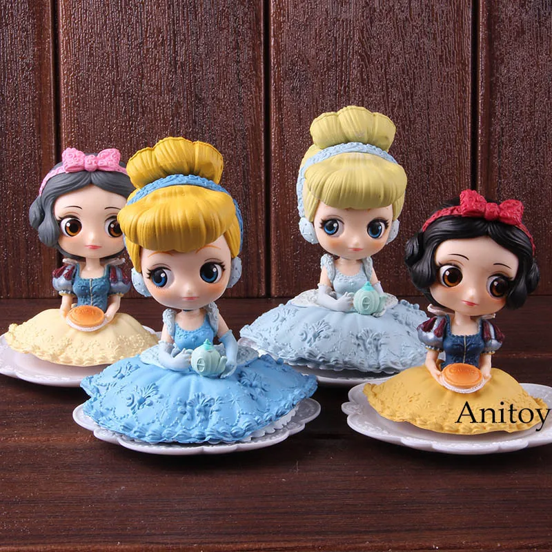 

Q Posket Sugirly Characters Princesses Action Figure Cinderella Snow White Collectible Model Toy Gift For Kid