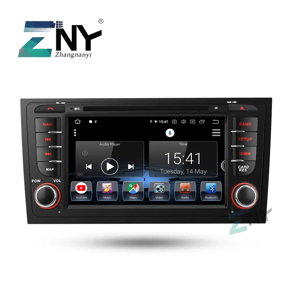 Cheap 7" IPS Android 9 Car DVD Autoradio For Audi A6 S6 RS6 2 Din GPS Navigation Multimedia Stereo FM Audio Video Player Gift Camera 0