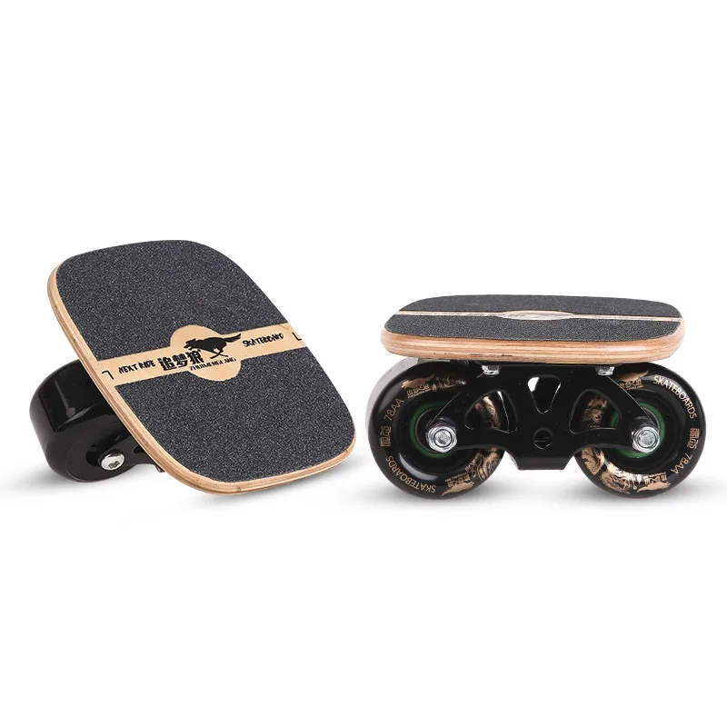 

Drift board adult beginners scooter Brush Street scooter big board split skateboard lights Children