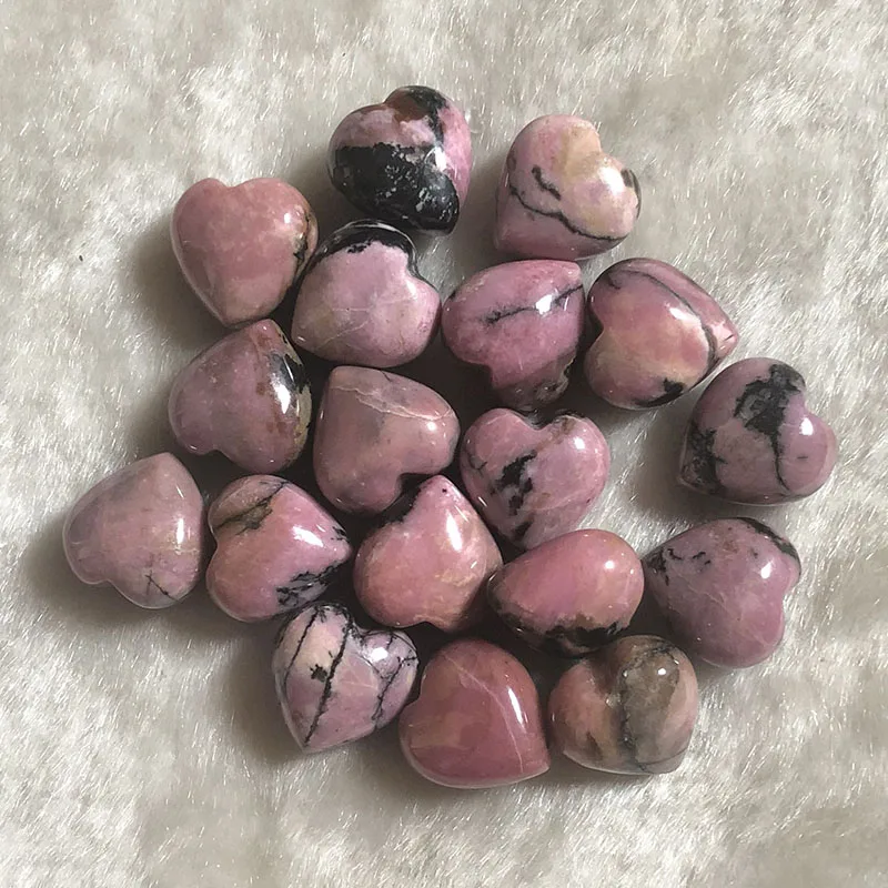Healing Love Heart Bead Stone Natural Heart Shaped Stones Pendants For  Jewelry DIY Making 15*15*10MM
