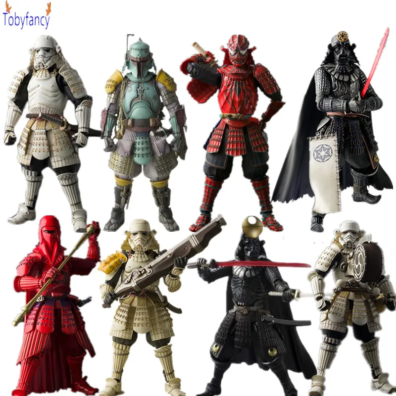 6.3/" Star Wars Samurai Darth Vader BAN DAI PVC Action Figure Statue Model