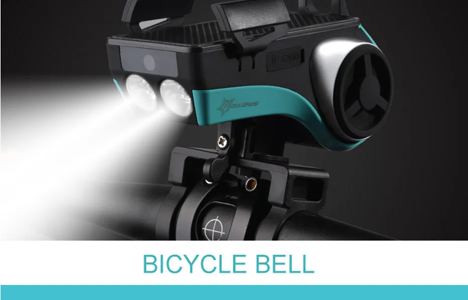 Discount ROCKBROS Bike Head Light Cycling Bicycle LED Light Waterproof Bell Multifunction MTB Lights Lamp Headlight Accessories M6005 30 Discount ROCKBROS Bike Head Light Cycling Bicycle LED Light Waterproof Bell Multifunction MTB Lights Lamp Headlight Accessories M6005 30