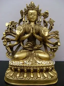

bir 001574 Tibetan Buddhist bronze Dorje Tsundi buddha statue