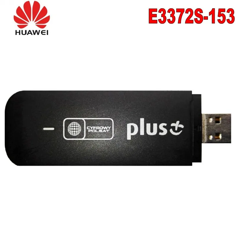 Разблокированный huawei E3372h-153 e3372s-153 4G LTE USB модем+ 4G crc9 49DBI двойная антенна