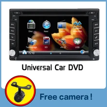 100 New universal Car Radio Double 2 din Car DVD Player GPS Navigation In dash Car