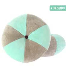 Solid Round Shape Pillow Doll Toy Throw Pillow Creative Lovely Cute 2 styles 40*12cm Poly Propylene travel pillow Cushion