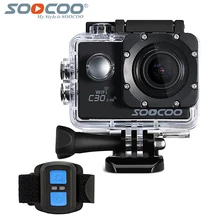 Soocoo c30 c30r 4К спорт камера wifi гироскопа ntk96660 30 м водонепроницаемый регулируемые углы обзора действий камеры