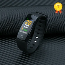 Новейшая сенсорная кнопка Водонепроницаемый умный Браслет фитнес-трекер кровяное давление Пульс смарт-браслет для iphone 7