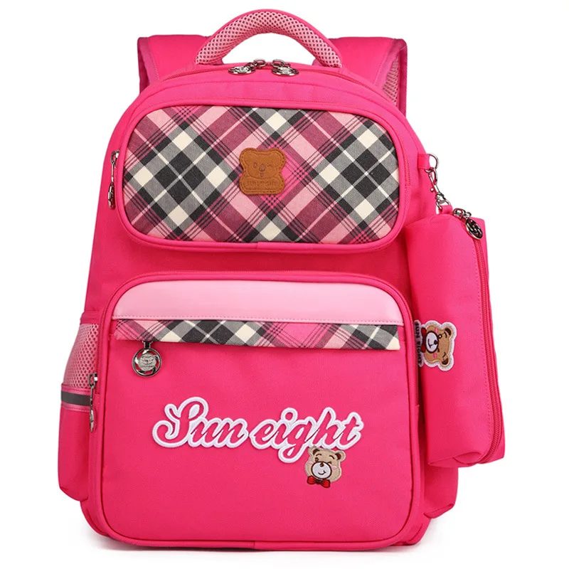

2018 Children School Bag Girls Kids Satchel Primary school backpack princess Orthopedic Backpack schoolbag kids Mochila Infantil