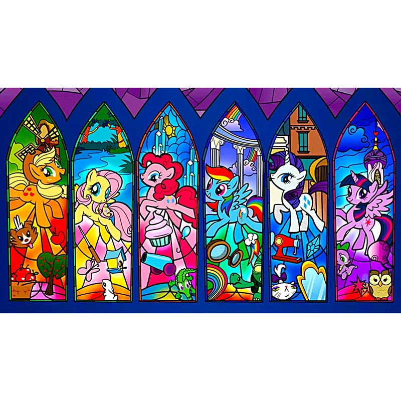 

Full Square/Round Drill 5D DIY Diamond Painting "Cartoon pony" 3D Diamond Embroidery Cross Stitch Mosaic Rhinestone Decor Gift