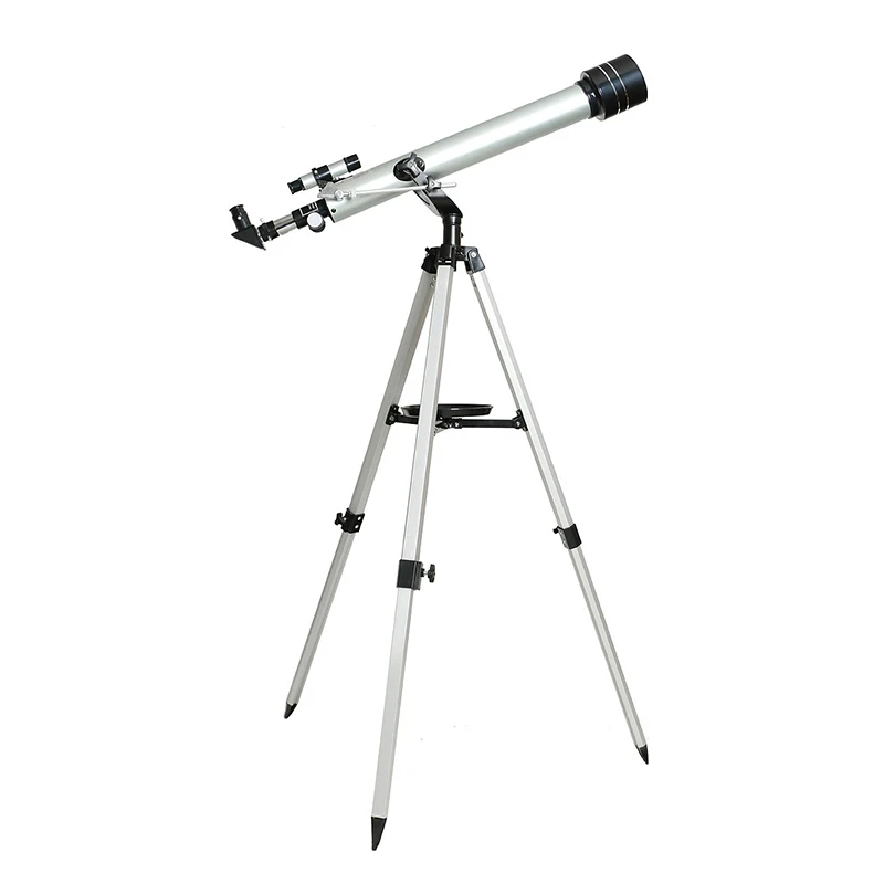 High Quality 525 Times Zooming Astronomical Telescope 70060 Monocular Refractive Telescope with Portable Tripod and Carrying Bag