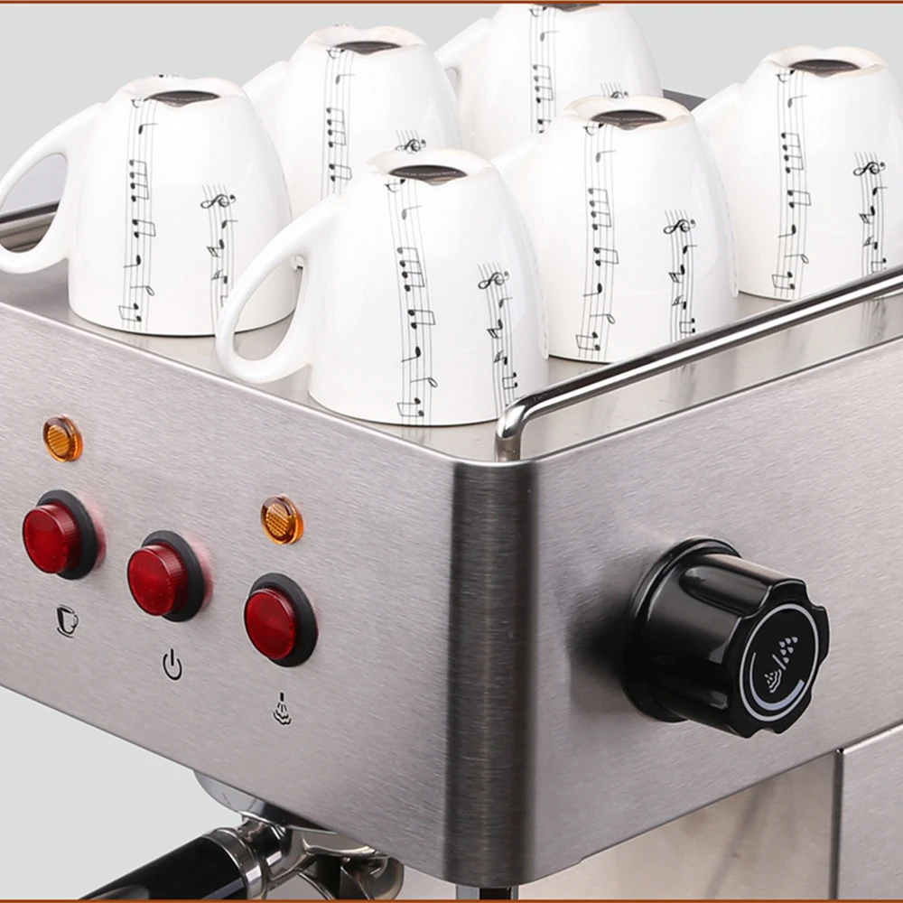 

New professional stainless steel body Thermo-block system Espresso coffee maker household boiler cappuccino machine
