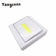 Новое поступление, магнитный COB светодиодный Ночной светильник с питанием от батареи, аварийная лампа для кухонных коридоров, стояночный светильник для туалета, ультра яркий светильник