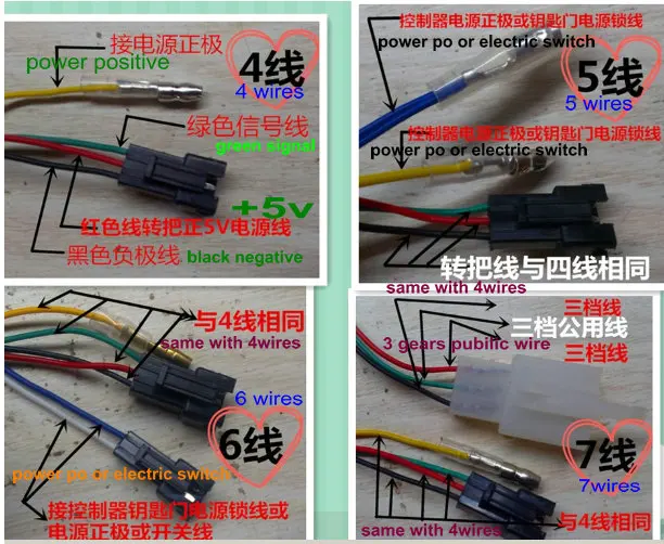 Индикатор напряжения батареи 12-120v палец/палец переключения с цифровым дисплеем части для электрического скутера Электрический велосипед MTB трехколесный велосипед