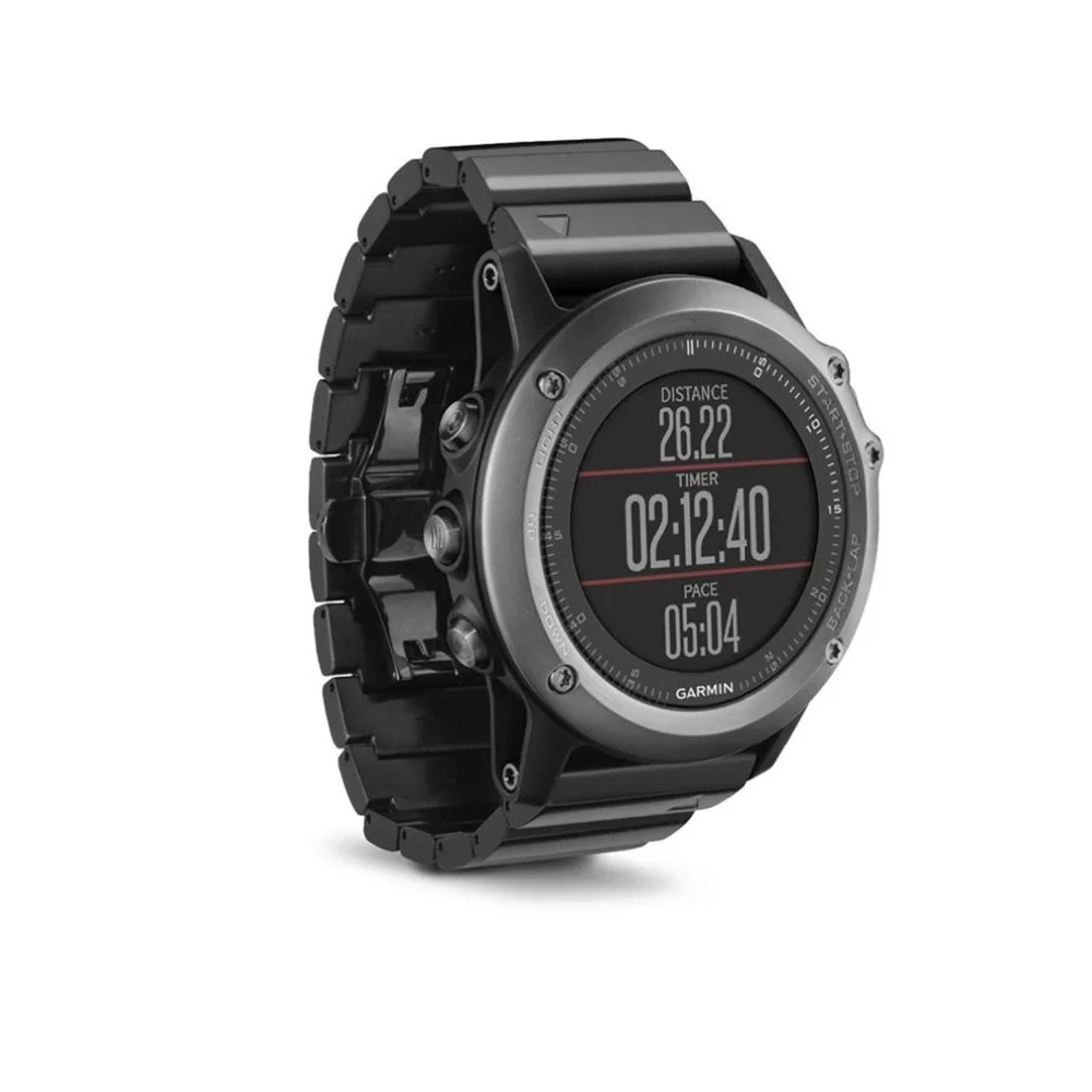 26 мм Нержавеющая сталь металлических групп ремешок для Garmin Fenix 3 полосы Совместимость HR сапфир D2 Tactix Quatix Bravo с T