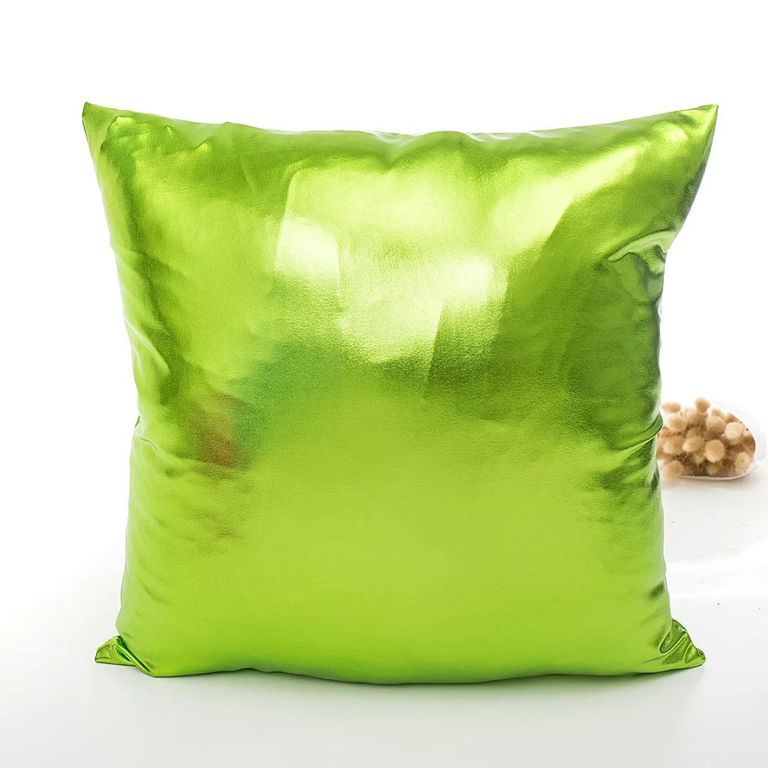 Shining Throw Pillow Case Square Pillow Cover Solid Pillowcase for Home sofa Christmas Party Decoration Cushion Cover 45x45cm