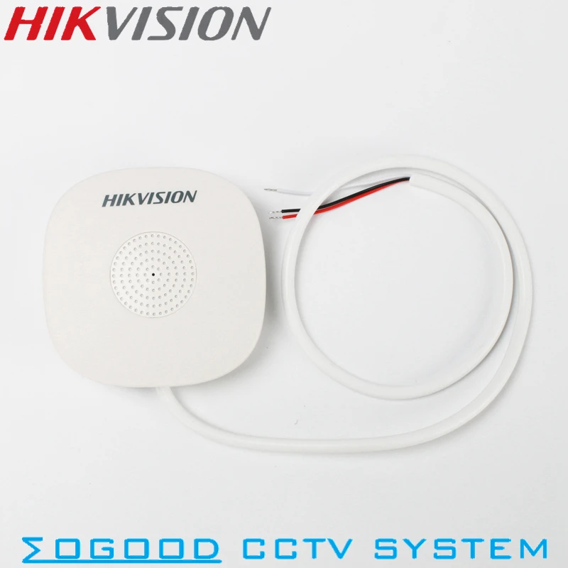 Hikvision DS-2FP1020-B микрофон для видеонаблюдения ip-камера Запись голоса качество звука ясно без шума