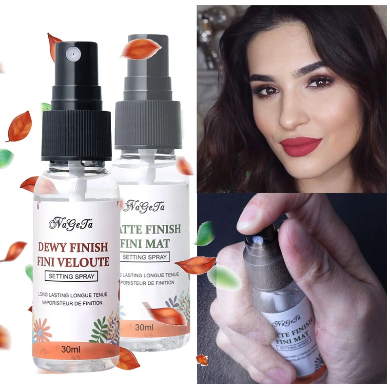 

Liquid Foundation Setting Spray Fixer Makeup Retainer Moisturizer Brighten Oil-control Long-lasting Matte Base Repair Face