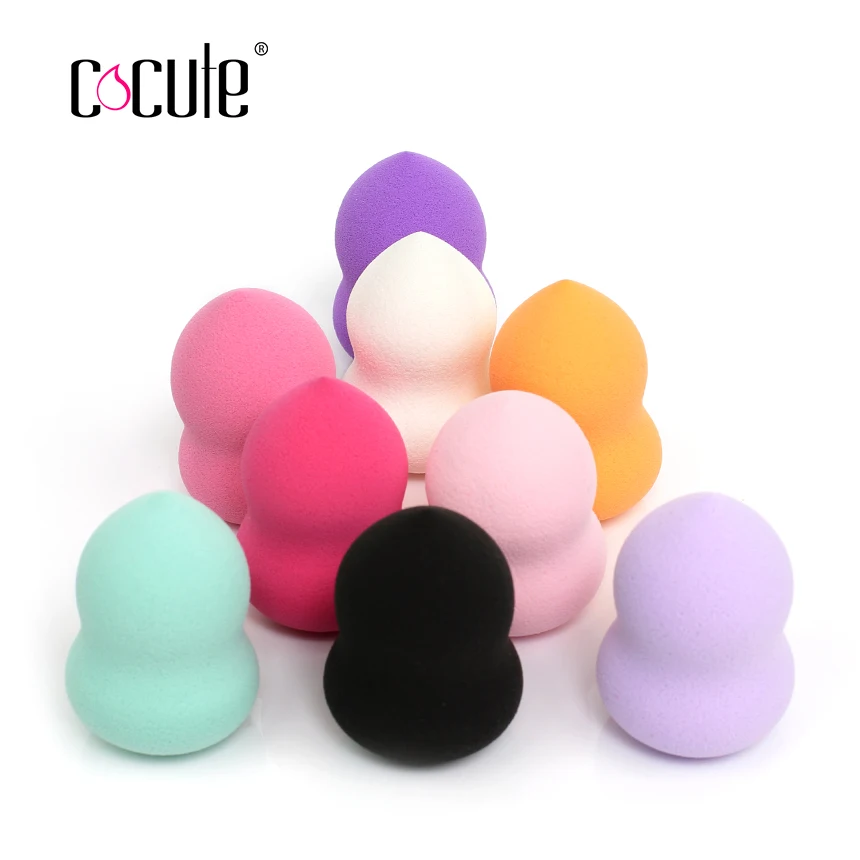 Cocute Beauty спонж для нанесения основы под макияж лица пышная горячая Распродажа