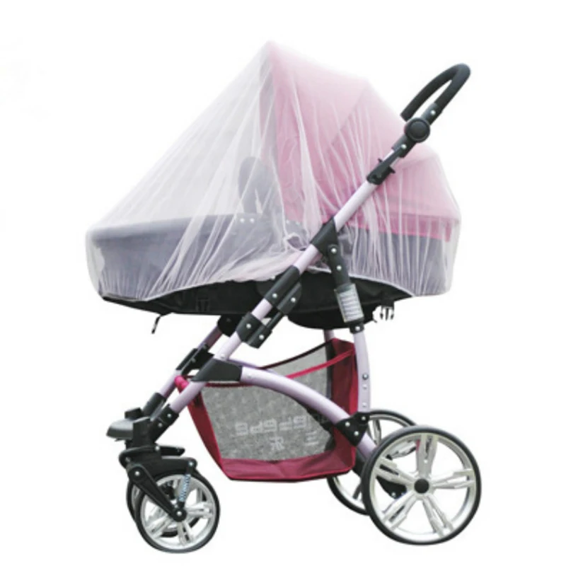 

Outdoor Baby Stroller Mosquito Net Pushchair Mosquito Insect Net Mesh Buggy Cover Baby Trolley Accessories Hot Baby Safety