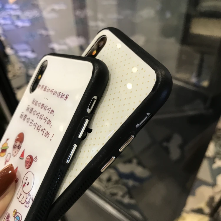 Закаленное Стекло Телефонные Чехлы для Apple IPhone X 6 S 7 8 плюс богатый одной собаки