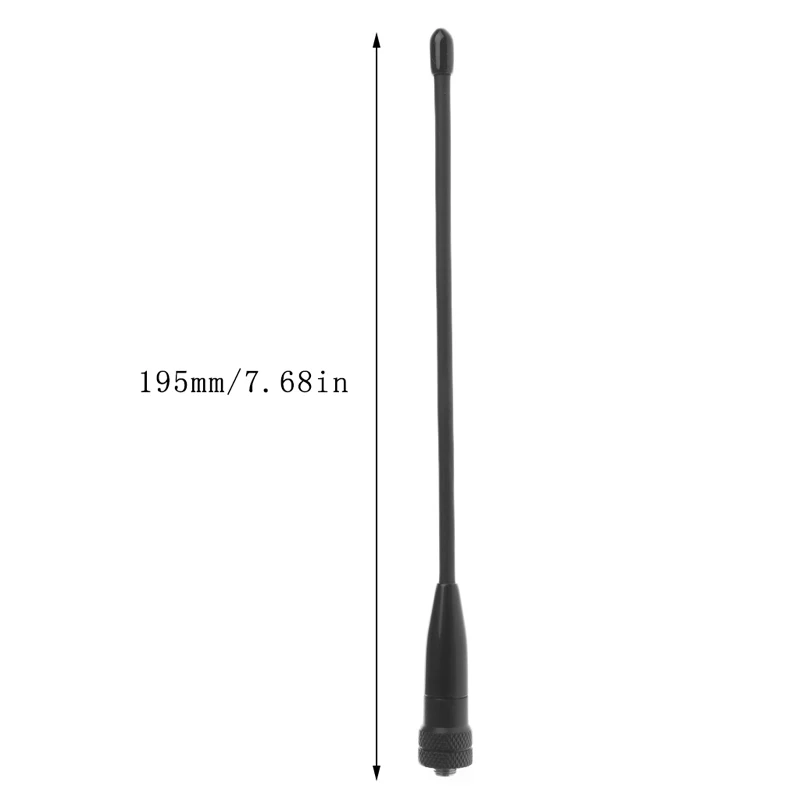 Dual Band антенна женский SMA-F UHF VHF для BAOFENG Радио KENWOOD рации