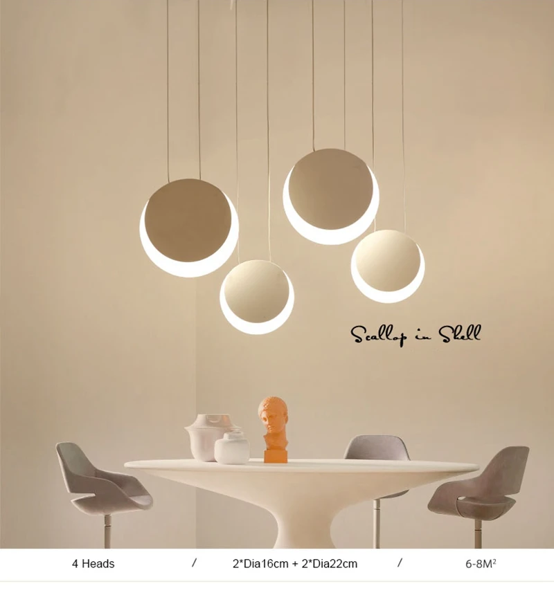 Nordic Modern Led Pendant Lights DIY Hanging Light For Dining Room Kitchen Room Cafe suspension luminaire suspendu Pendant Lamp (7)