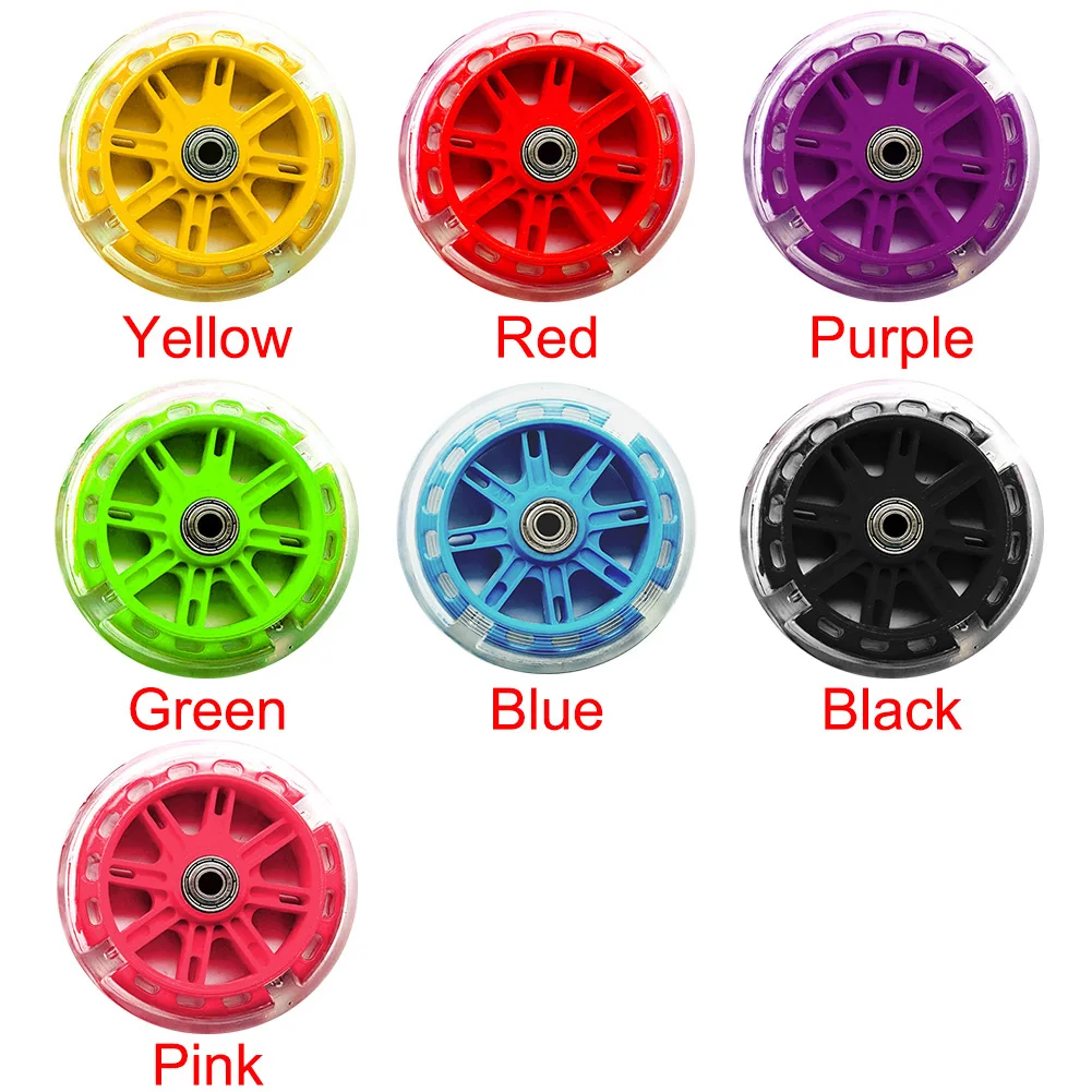 Sale 12 Inch-20 Inch Children Silent Sports Training Parts With Light Flash Bicycle Wheels Learning Balance Auxiliary Stabilisers 2