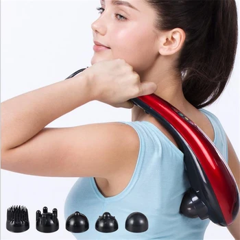 

Electric dolphin massage cervical neck shoulder waist muscle relaxation home multi-function body back massager