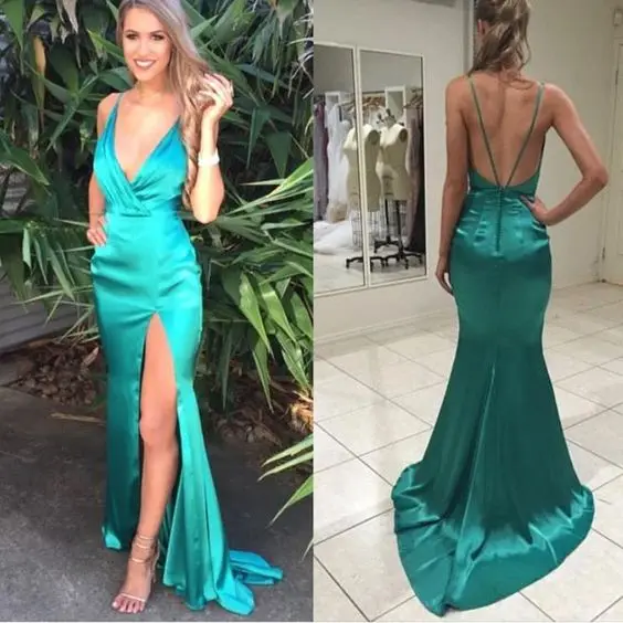 turquoise night dress
