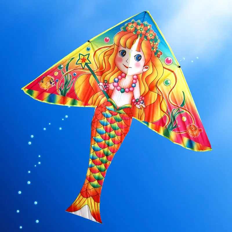 

Outdoor Fun DIY Kite Painting Kite Accessories without Handle Line Papalote Classic Toy Fly a Kite Flying Outdoor Toys