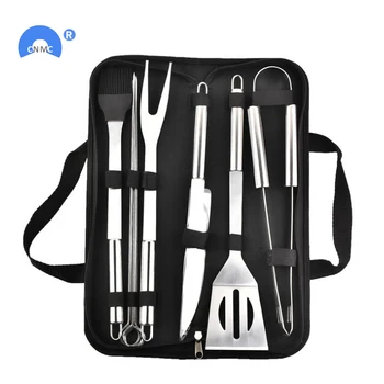 

10Pcs/Set BBQ Grill Tools Set Stainless Steel Barbecue Grilling Grill Accessories for Barbecue kitchen Tools