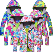 RIVIYELE 2019 Women Ski Jacket Ski Wear Waterproof Windproof Snowboard Jacket Outdoor Sport Wear Skiing Snowboard Jacket gsou snow men ski jacket snowboard jacket windproof waterproof outdoor sport wear skiing snowboard clothing male winter jacket