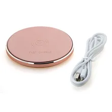 Protable Fast Wireless Charger Qi USB Charging Pad Universal Smartphone Wireless Charger Pad T2 #1