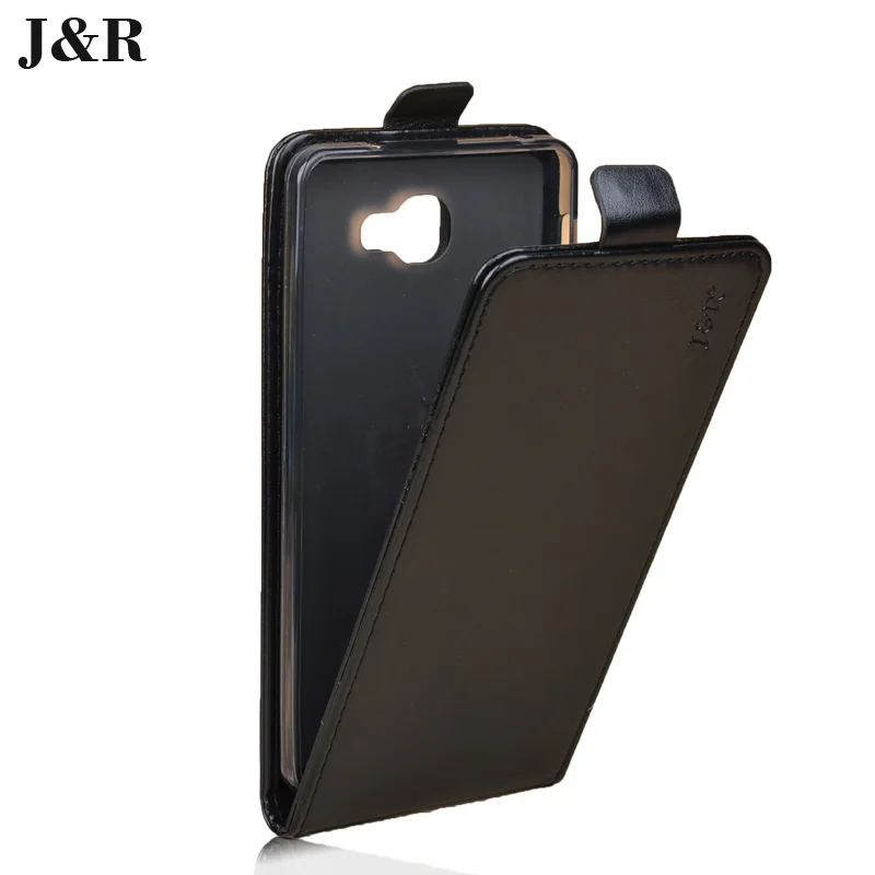 J & R для Alcatel Flash Plus 2 Чехол из искусственной кожи чехол 5 "флип вертикальный
