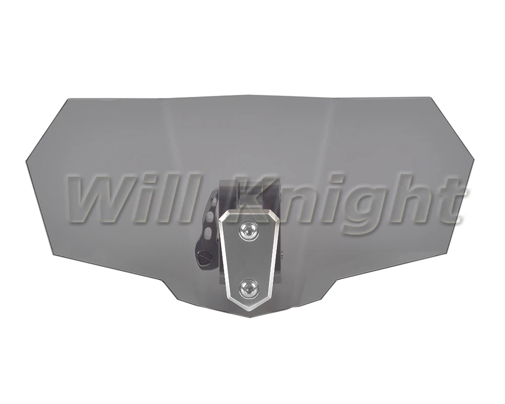 

Adjustable Windshield Airflow Bolt-On Variable Spoiler Windscreen for Yamaha MT-07 MT-09 YZF R1 R6 R6S FJ-09 FZ1 FZ6 R125 TMAX