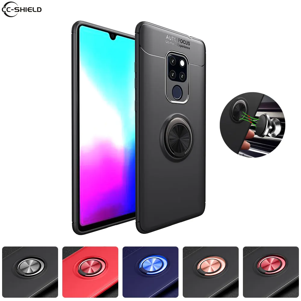 

Soft Silicone Case for Huawei Mate 20 Lite Pro Mate20Lite Case Ring Phone Cover for Huawei Mate20 Lite Pro Mate20Pro TPU Cases