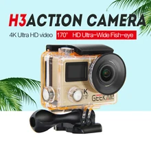GEEKAM action camera H3 Original ultra camaras HD 4K WiFi 1080P 60fps waterproof 170D sport camera