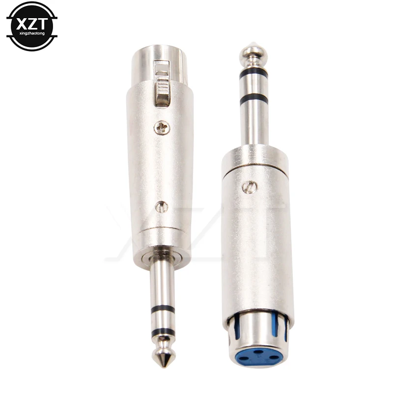 1 шт. 3Pin XLR гнездовой разъем 1/4 &quot6 35 мм штекер стерео для микрофона Аудио