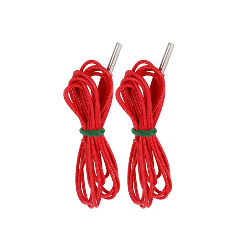 Нагреватель картриджей из нержавеющей стали для anet a8 a6 Reprap 2 шт. 6*20 мм одна головка