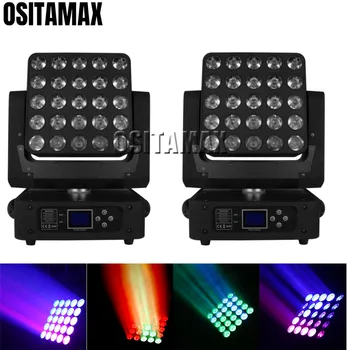 

OSITAMAX-A 25X10W powerful strong beam wash led moving head 2pcs/Lot disco Lyre wash stage light 4in1 free shipping