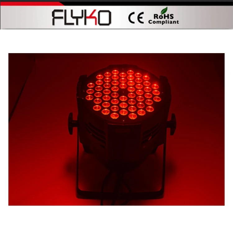 

Party show and Disco DJ lighting 54pcs*3W par light DMX512 / 7 Channel