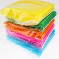 Свадебные Decortion145cm Ширина прозрачная зеркальная поверхность из органзы Ткань для снежной погоды с блестящим украшением в виде из органзы для Свадебная вечеринка 18 Цвета 10 м/лот - изображение