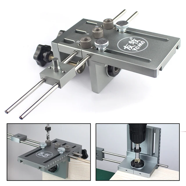Dowelling Jig for Furniture Fast Connecting Cam Fitting 3 In 1