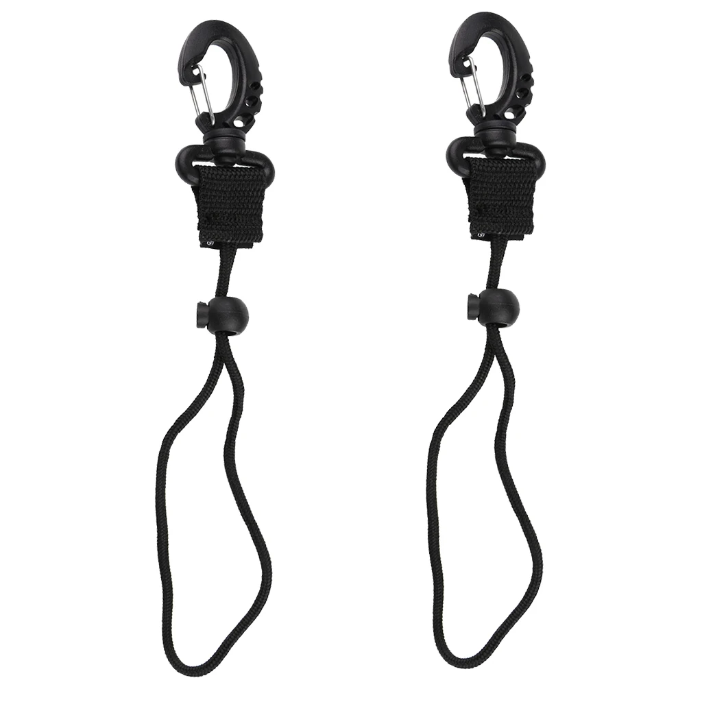 2pcs Scuba Diving Dive Swim Waterproof Equipment Safety Wrist Strap Lanyard Underwater Camera Torch Flashlight hand Grip Rope