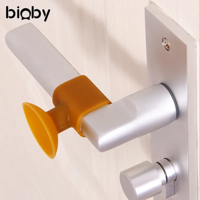 

Suction Cup Door Wall Crash Buffer Silicone Anticollision House Door Stopper Doorknob Wall Mute Crash Cushion Door Lock Silencer