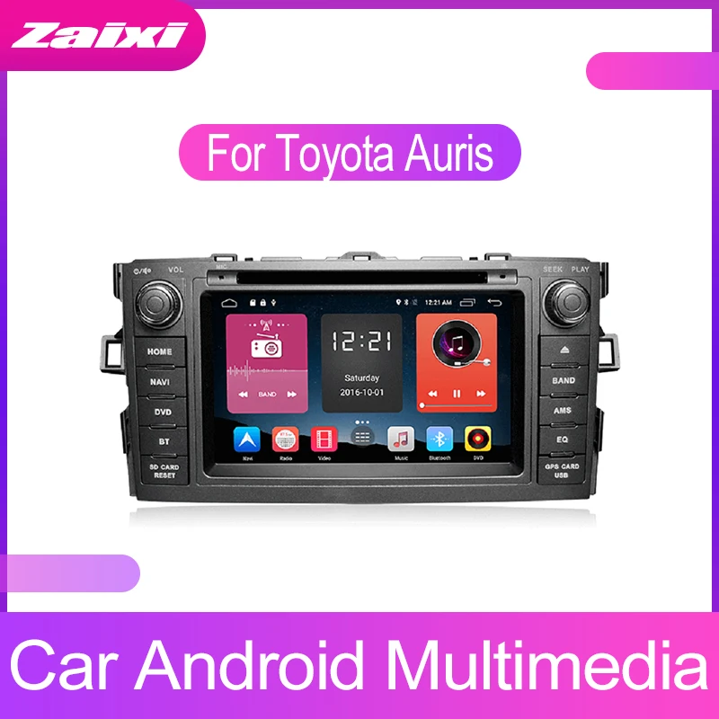

ZaiXi Android Car Multimedia player 2 Din WIFI GPS Navigation Autoradio For Toyota Auris E150 Blade 2006~2012 GPS Radio FM Maps