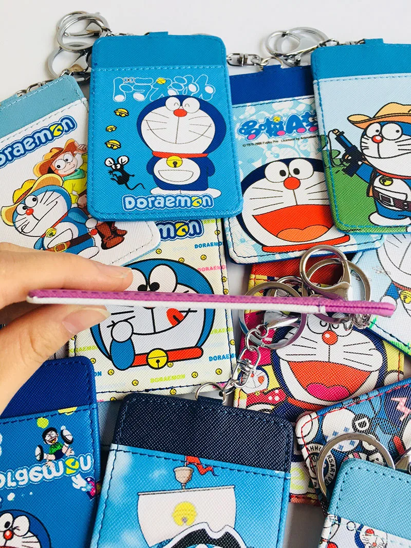 IVYYE Doraemon мультфильм плюшевый Кошелек куклы плюшевые мини чучела карты портмоне милые животные сумки Держатель наличные мягкие новые