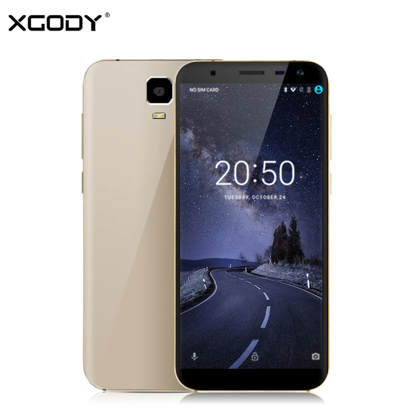 XGODY Y23 18:9 6 Inch Smartphone Full Screen Android 7.0 Quad Core 1GB RAM 16GB ROM 8MP+13MP Touch 3G Dual Sim Mobile Cell Phone